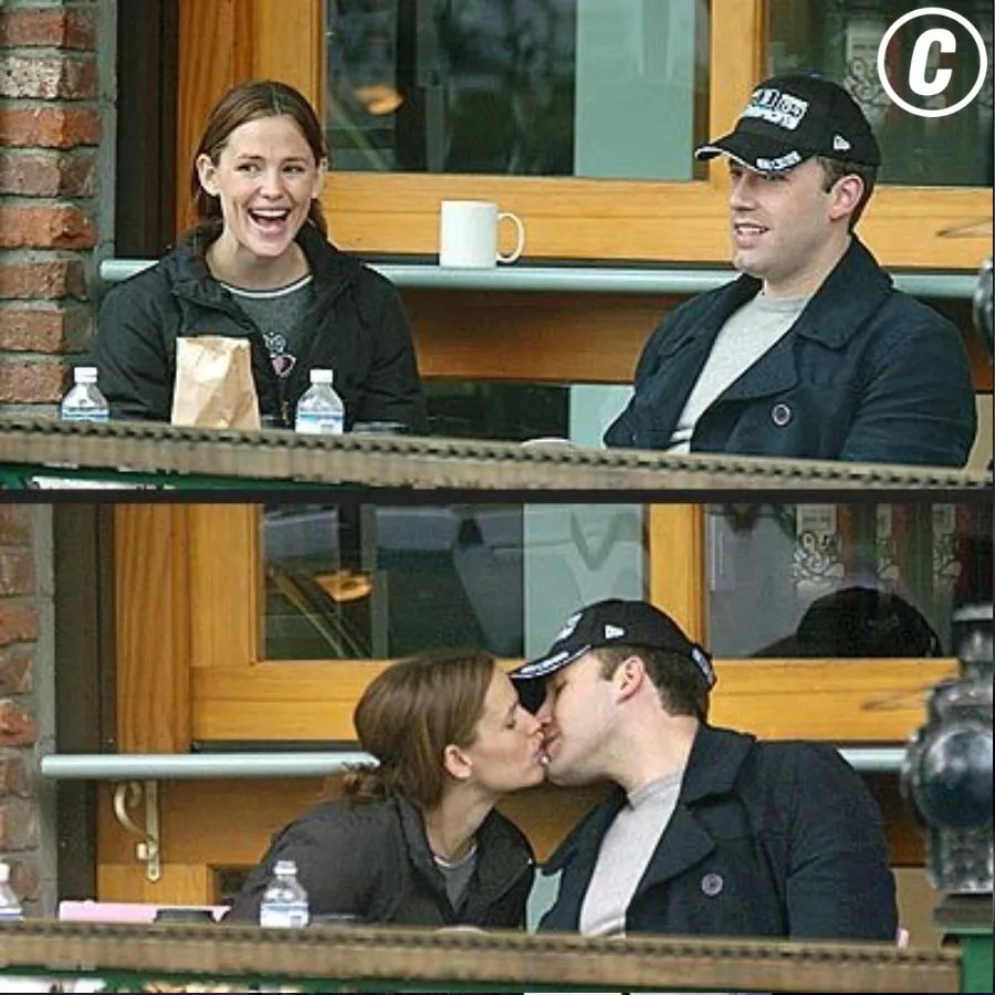 PDA of the Day: Ben Affleck and Jennifer Garner Kiss Before Picking Up the Kids